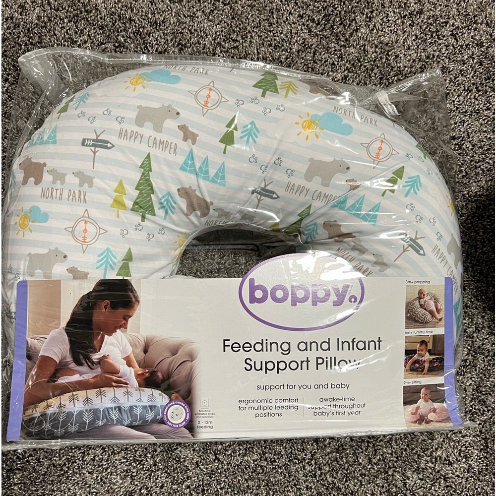 NWT boppy feeding and infant support pillow